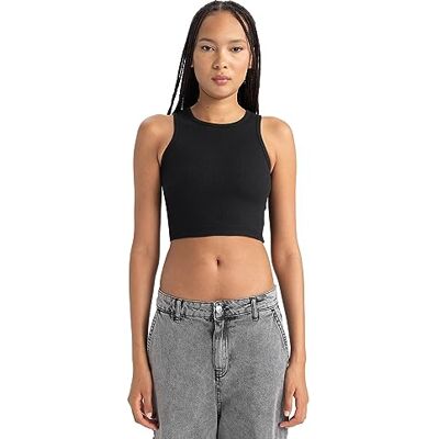 DeFacto B0658ax T-shirt Femme DeFacto B0658ax T-shirt Femme