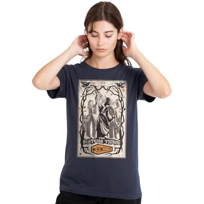 Disney Hocus Pocus 2 The Sisters Three Sanderson Sisters Ladies T Shirt, Deep Navy T-shirt Femme Disney Hocus Pocus 2 The Sisters Three Sanderson Sisters Ladies T Shirt, Deep Navy T-shirt Femme