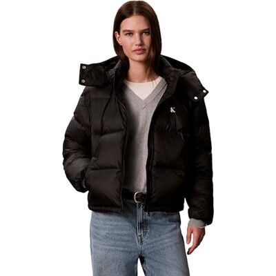 Calvin Essential Mw LV047H500G Doudoune courte pour femme, noir (noir), XS Calvin Essential Mw LV047H500G Doudoune courte pour femme, noir (noir), XS