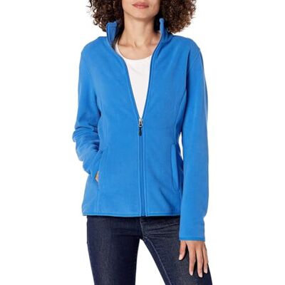 Amazon Essentials Veste polaire douce à fermeture éclair intégrale pour femme Coupe classique (grandes tailles disponibles) Amazon Essentials Veste polaire douce à fermeture éclair intégrale pour femme Coupe classique (grandes tailles disponibles)