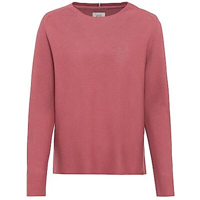 camel active Pull tricoté en pur coton pour femme, Rouge/brun, S camel active Pull tricoté en pur coton pour femme, Rouge/brun, S