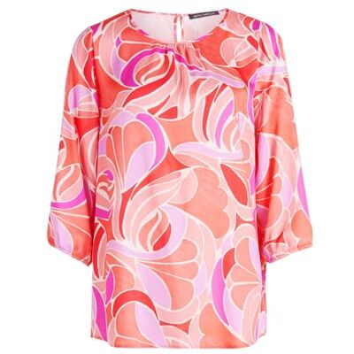 Betty Barclay Chemisier pour femme, rouge/rose, 42 Betty Barclay Chemisier pour femme, rouge/rose, 42
