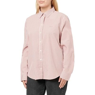 GANT Reg Poplin Gingham Shirt Blouse Femme GANT Reg Poplin Gingham Shirt Blouse Femme