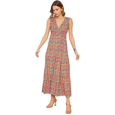 Trendyol Robe Maxi en Tricot Coupe Régulière pour Femme Robe maxi en tricot coupe régulière pour femme Femme (lot de 1) Trendyol Robe Maxi en Tricot Coupe Régulière pour Femme Robe maxi en tricot coupe régulière pour femme Femme (lot de 1)