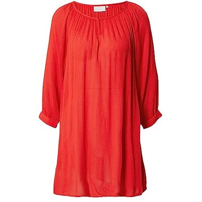 KAFFE Tunique à manches 3/4 pour femme, coupe droite, amber tunique T-shirt tunique Femme KAFFE Tunique à manches 3/4 pour femme, coupe droite, amber tunique T-shirt tunique Femme