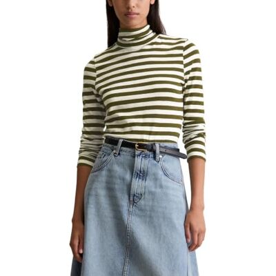 Marc O'Polo Denim T-shirt pour femme 5000007075, 3058, S Marc O'Polo Denim T-shirt pour femme 5000007075, 3058, S