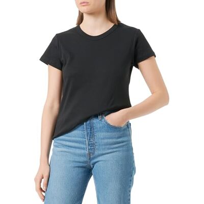 Part Two T-shirt Col Rond À Manches Courtes pour Femme, Coupe Droite, en Jersey de Coton T-shirt Femme Part Two T-shirt Col Rond À Manches Courtes pour Femme, Coupe Droite, en Jersey de Coton T-shirt Femme