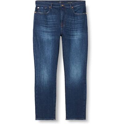 7 For All Mankind Women's JSDTC120 Pantalon Jean pour femme Bleu foncé Regular, bleu foncé 7 For All Mankind Women's JSDTC120 Pantalon Jean pour femme Bleu foncé Regular, bleu foncé