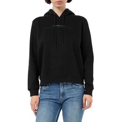 Calvin Jeans Sweat à capuche INSTITUTIONONAL GRAPHIC REG J20J225494 pour femme, noir (Ck Black), XL, Noir (Ck Black), XL Calvin Jeans Sweat à capuche INSTITUTIONONAL GRAPHIC REG J20J225494 pour femme, noir (Ck Black), XL, Noir (Ck Black), XL