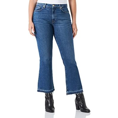 7 For All Mankind Jean pour femme, Bleu moyen., 27 7 For All Mankind Jean pour femme, Bleu moyen., 27