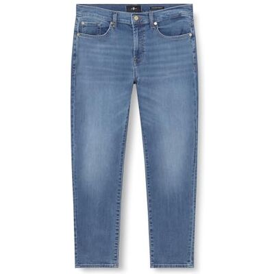 7 For All Mankind Relaxed Skinny Pin, bleu clair, 31W 7 For All Mankind Relaxed Skinny Pin, bleu clair, 31W