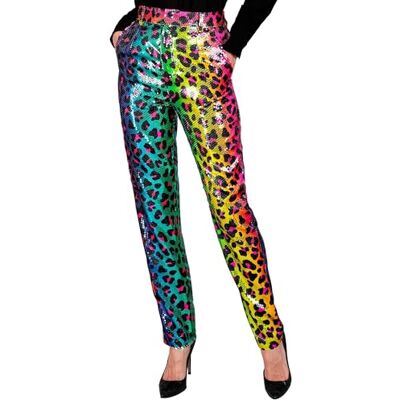 e-Carnavalskleding.nl Pantalon Léopard Paillettes Arc-en-ciel e-Carnavalskleding.nl Pantalon Léopard Paillettes Arc-en-ciel