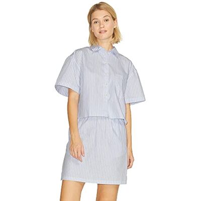 JACK & JONES T-shirt Jjxx Jxmolly Ss Relaxed Poplin Sn Blouse Femme JACK & JONES T-shirt Jjxx Jxmolly Ss Relaxed Poplin Sn Blouse Femme