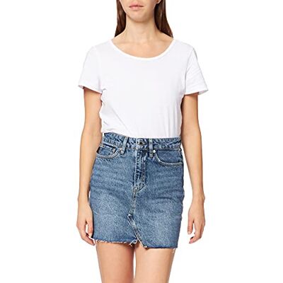 Superdry Denim Mini Skirt Jupe Femme Superdry Denim Mini Skirt Jupe Femme