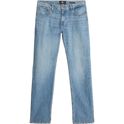 7 For All Mankind The Straight Station, bleu clair, 28W 7 For All Mankind The Straight Station, bleu clair, 28W
