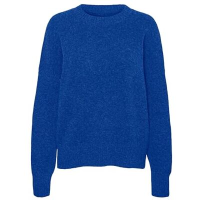 VERO MODA Vmboom Ls O-neck Pullover Ga Noos Vmboom Ls Pull à col rond Ga Noos Femme (lot de 1) VERO MODA Vmboom Ls O-neck Pullover Ga Noos Vmboom Ls Pull à col rond Ga Noos Femme (lot de 1)