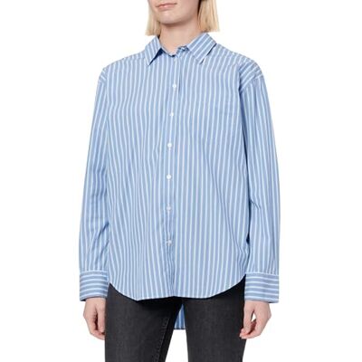 GANT Rel Classic Poplin Striped Shirt Blouse Femme GANT Rel Classic Poplin Striped Shirt Blouse Femme