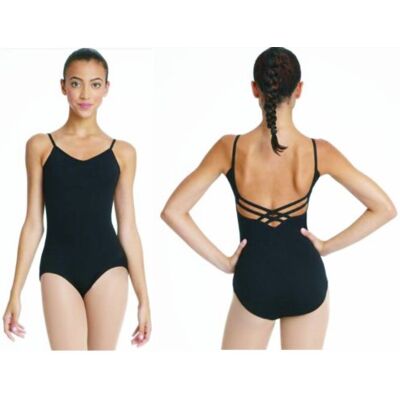 Capezio Camisole à col en V, noir, taille L Capezio Camisole à col en V, noir, taille L