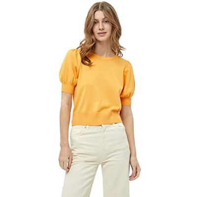 Minus Liva Puff Pull en tricot à manches mi-longues pour femme Orange UK Pull d'automne pour femme T-shirt taille XS, 6075 Sorbet à la mangue, XS Minus Liva Puff Pull en tricot à manches mi-longues pour femme Orange UK Pull d'automne pour femme T-shirt taille XS, 6075 Sorbet à la mangue, XS