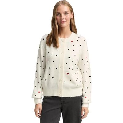 TOM TAILOR Denim 1049089 Cardigan en tricot Femme TOM TAILOR Denim 1049089 Cardigan en tricot Femme