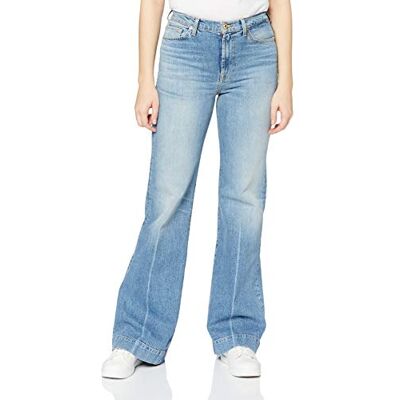 7 For All Mankind Modern Dojo Jeans, Indigo Clair, 31 Femme 7 For All Mankind Modern Dojo Jeans, Indigo Clair, 31 Femme