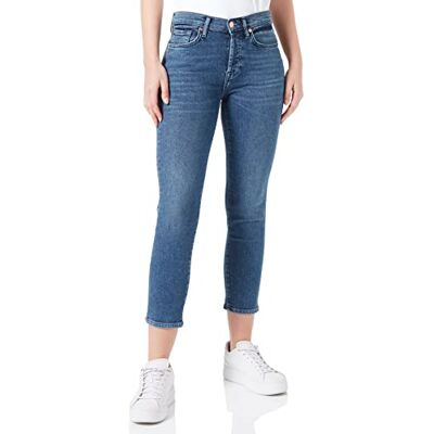 7 For All Mankind Josefina Luxe Vintage Jeans, Dark Blue, Regular Femme, Dark Blue, taille unique 7 For All Mankind Josefina Luxe Vintage Jeans, Dark Blue, Regular Femme, Dark Blue, taille unique