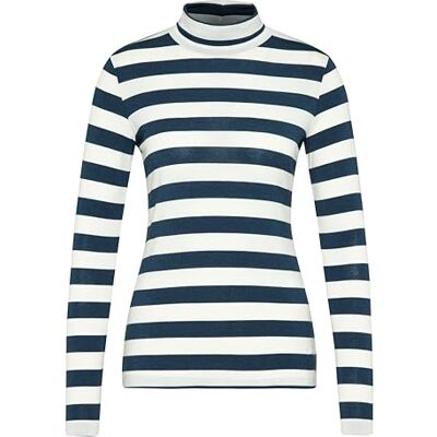 bugatti T-shirt à manches longues pour femme, pétrole, XXL bugatti T-shirt à manches longues pour femme, pétrole, XXL