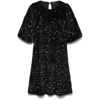 VERO MODA Vmbella 2/4 O-neck Abk Sq Dress Jrs Vmbella Robe à col rond 2/4 pour femme Femme (lot de 1) VERO MODA Vmbella 2/4 O-neck Abk Sq Dress Jrs Vmbella Robe à col rond 2/4 pour femme Femme (lot de 1)