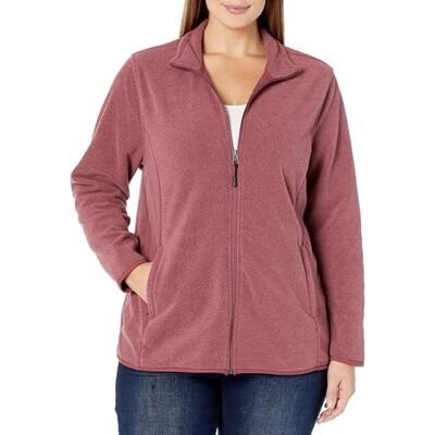 Amazon Essentials Veste polaire douce à fermeture éclair intégrale pour femme Coupe classique (grandes tailles disponibles) Amazon Essentials Veste polaire douce à fermeture éclair intégrale pour femme Coupe classique (grandes tailles disponibles)