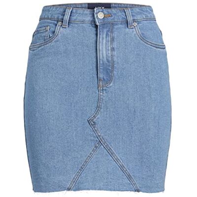 JACK & JONES Jjxx Jxhazel Gonna Corta Hw Rh Akm Denim Ln Jupe Femme JACK & JONES Jjxx Jxhazel Gonna Corta Hw Rh Akm Denim Ln Jupe Femme
