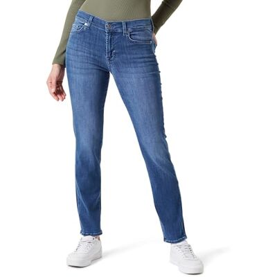 7 For All Mankind Jean Roxanne Bair Virtual pour femme, Bleu moyen., 23 7 For All Mankind Jean Roxanne Bair Virtual pour femme, Bleu moyen., 23