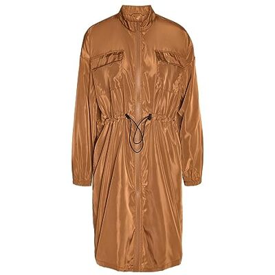 NOISY MAY Nmsky L/S String Veste longue FWD Noos imperméable pour femme, Caoutchouc/détail : bordure noire, M NOISY MAY Nmsky L/S String Veste longue FWD Noos imperméable pour femme, Caoutchouc/détail : bordure noire, M