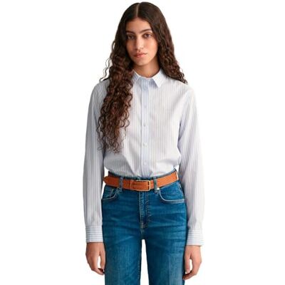 GANT Reg Poplin Stripe Shirt Blouse Femme (lot de 1) GANT Reg Poplin Stripe Shirt Blouse Femme (lot de 1)