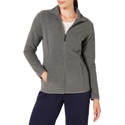 Amazon Essentials Veste polaire douce à fermeture éclair intégrale pour femme Coupe classique (grandes tailles disponibles) Amazon Essentials Veste polaire douce à fermeture éclair intégrale pour femme Coupe classique (grandes tailles disponibles)
