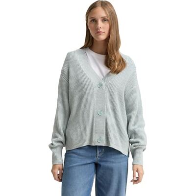 TOM TAILOR Denim 1043311 Cardigan en tricot Femme TOM TAILOR Denim 1043311 Cardigan en tricot Femme