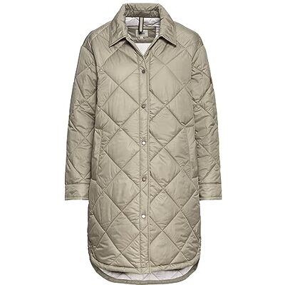 camel active Surchemise matelassée pour femme en polyester recyclé, vert, 46 camel active Surchemise matelassée pour femme en polyester recyclé, vert, 46