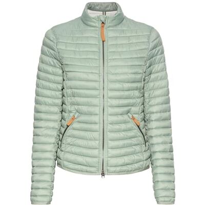 camel active Veste matelassée légère pour femme en polyamide recyclé, Vert menthe délavé, 42 camel active Veste matelassée légère pour femme en polyamide recyclé, Vert menthe délavé, 42