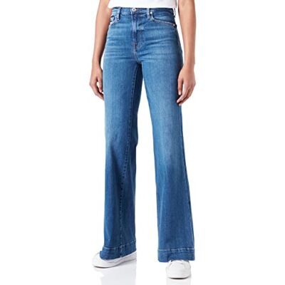 7 For All Mankind Jean pour femme, Bleu moyen., 31 7 For All Mankind Jean pour femme, Bleu moyen., 31