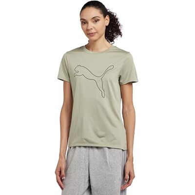 PUMA W Tad Essential Heather Logo Tee T-shirts Mixte (lot de 1) PUMA W Tad Essential Heather Logo Tee T-shirts Mixte (lot de 1)