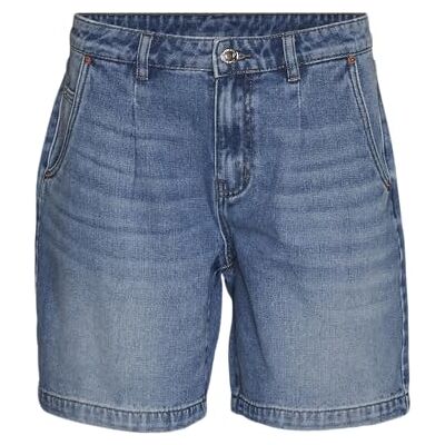 VERO MODA Vmevelyn Lr Gu3209 Short Long en Denim Shorts Femme (lot de 1) VERO MODA Vmevelyn Lr Gu3209 Short Long en Denim Shorts Femme (lot de 1)