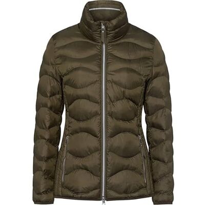 BRAX Style Bern Blueplaet Zero Down Veste en Duvet Courte-pointée Femme, Sauge, 44 BRAX Style Bern Blueplaet Zero Down Veste en Duvet Courte-pointée Femme, Sauge, 44