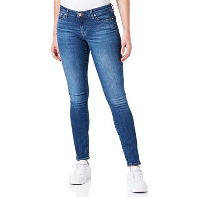 7 For All Mankind Jean Pyper Slim Illusion pour femme Bleu foncé 26 W/26 L EU, bleu foncé 7 For All Mankind Jean Pyper Slim Illusion pour femme Bleu foncé 26 W/26 L EU, bleu foncé