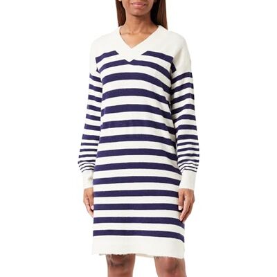 VERO MODA Vmhurricane Ls Robe À Col en V et Genoux Ga Bf Robe Femme VERO MODA Vmhurricane Ls Robe À Col en V et Genoux Ga Bf Robe Femme
