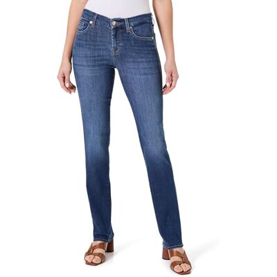 7 For All Mankind Jean Kimmie Bair Duchess pour femme, Bleu moyen., 36W 7 For All Mankind Jean Kimmie Bair Duchess pour femme, Bleu moyen., 36W