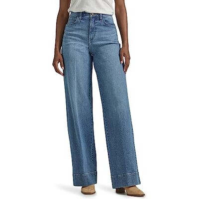 Lee Women's Legendary High Rise Trouser Jean Elevated Retro 14 Long Lee Women's Legendary High Rise Trouser Jean Elevated Retro 14 Long
