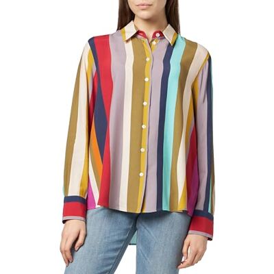 seidensticker Chemisier à manches longues coupe droite Blouse Femme seidensticker Chemisier à manches longues coupe droite Blouse Femme