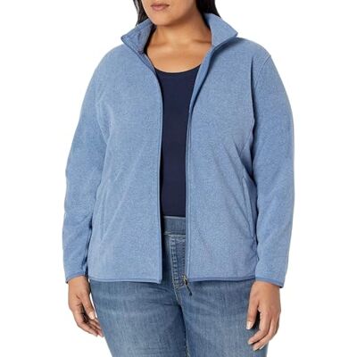 Amazon Essentials Veste polaire douce à fermeture éclair intégrale pour femme Coupe classique (grandes tailles disponibles) Amazon Essentials Veste polaire douce à fermeture éclair intégrale pour femme Coupe classique (grandes tailles disponibles)