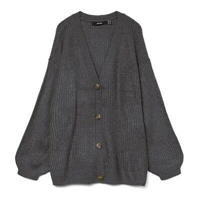 VERO MODA Vmclea Ls V-neck Cuff Cardigan Cur Vmclea Ls Cardigan Cur à col en V Femme (lot de 1) VERO MODA Vmclea Ls V-neck Cuff Cardigan Cur Vmclea Ls Cardigan Cur à col en V Femme (lot de 1)