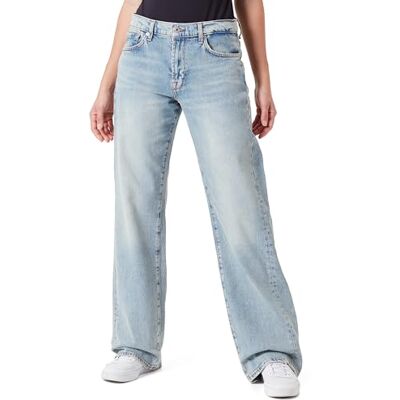 7 For All Mankind Jean Tess Frost pour femme, bleu clair, 24 7 For All Mankind Jean Tess Frost pour femme, bleu clair, 24