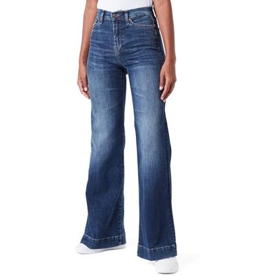 7 For All Mankind Jean moderne Dojo rétro pour femme, bleu foncé, 24 7 For All Mankind Jean moderne Dojo rétro pour femme, bleu foncé, 24